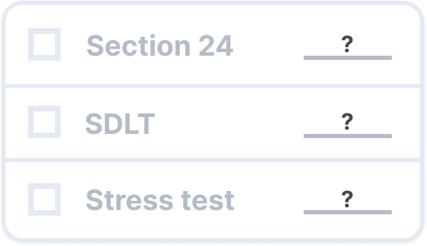 SDLT calculation